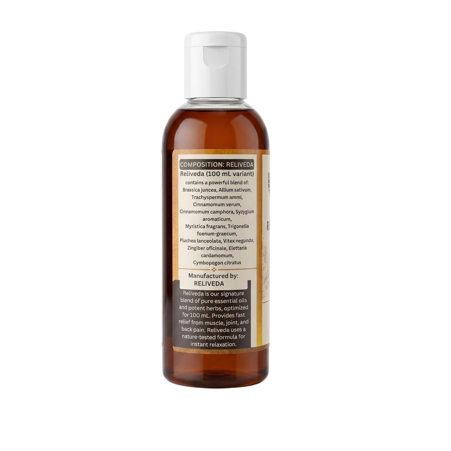The Reliveda Pain Relief Oil